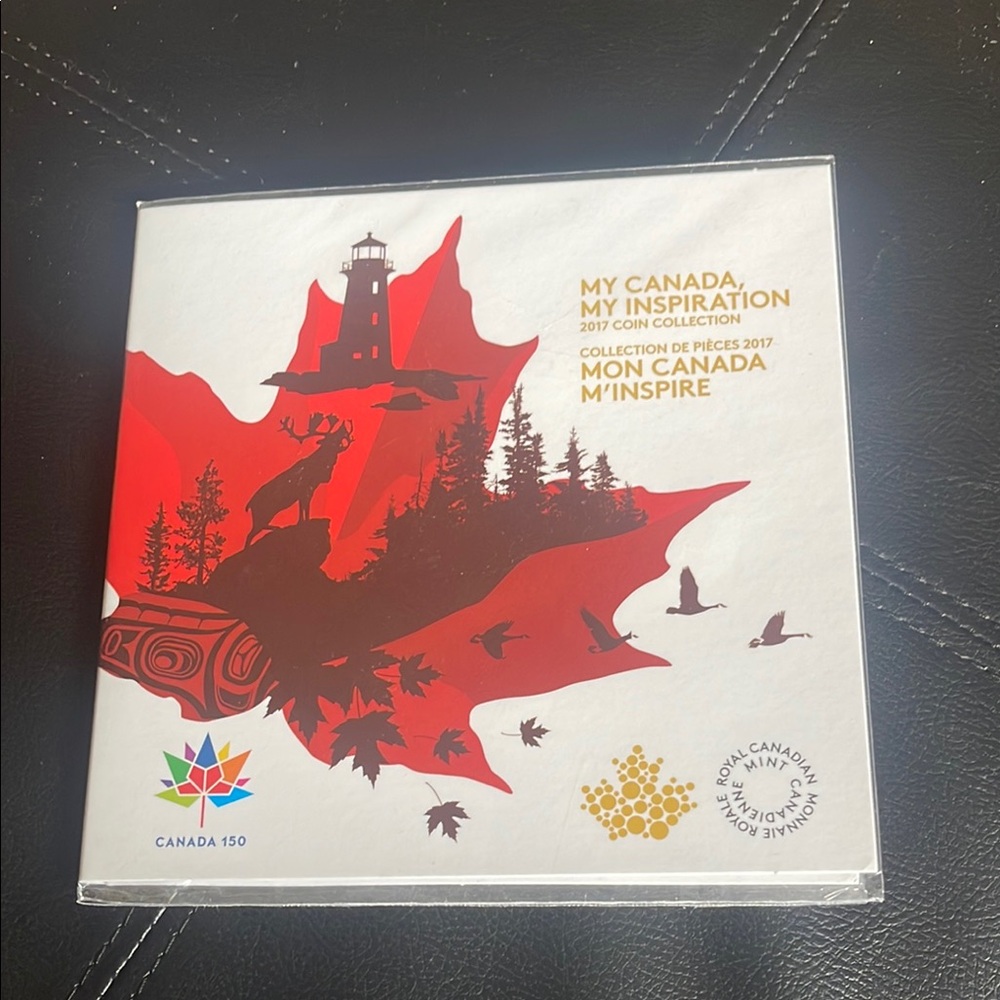 Canada 150 Coin Collection with Red Maple Leaf
